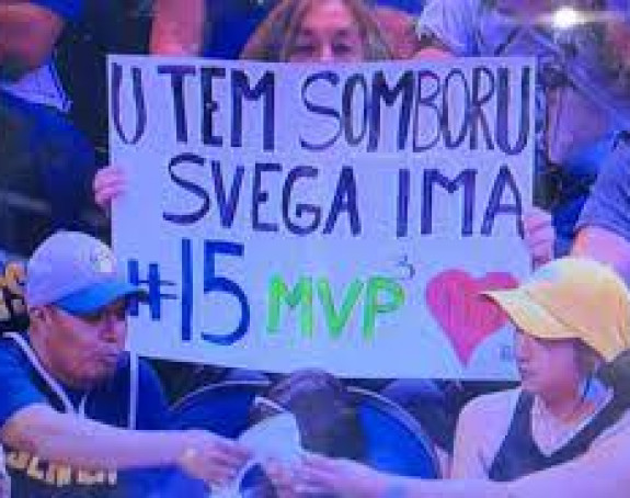 Navijači istakli natpis Jokiću: U tem Somboru...