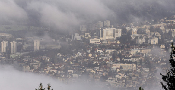 Sarajevo jutros najzagađenijim grad na svijetu