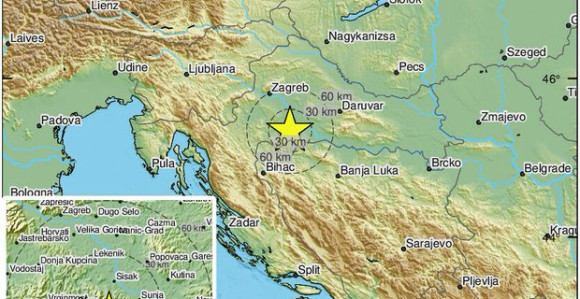 Zemljotres u Hrvatskoj, osjetio se u Banjaluci