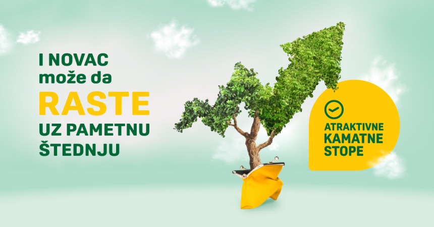 Uz pametnu štednju ATOS banke i novac može da raste!