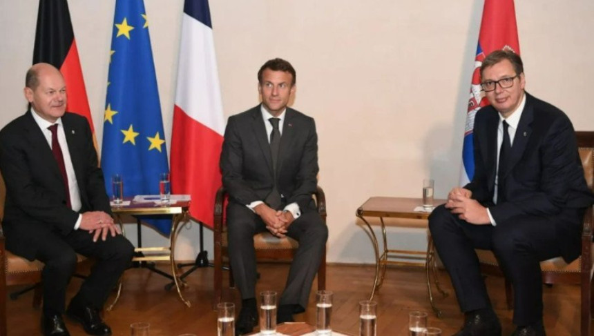 Vučić se u Minhenu sastao sa Makronom i Olafom Šolcom
