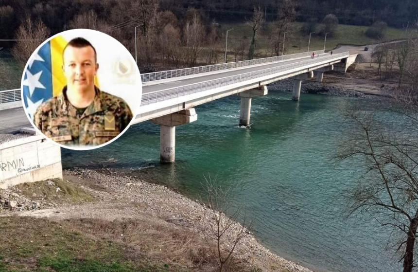 Pripadnik OS BiH spasio djevojku iz hladne Drine
