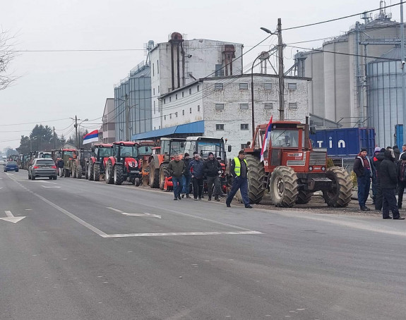 Козарска Дубица: И данас протест пољопривредника