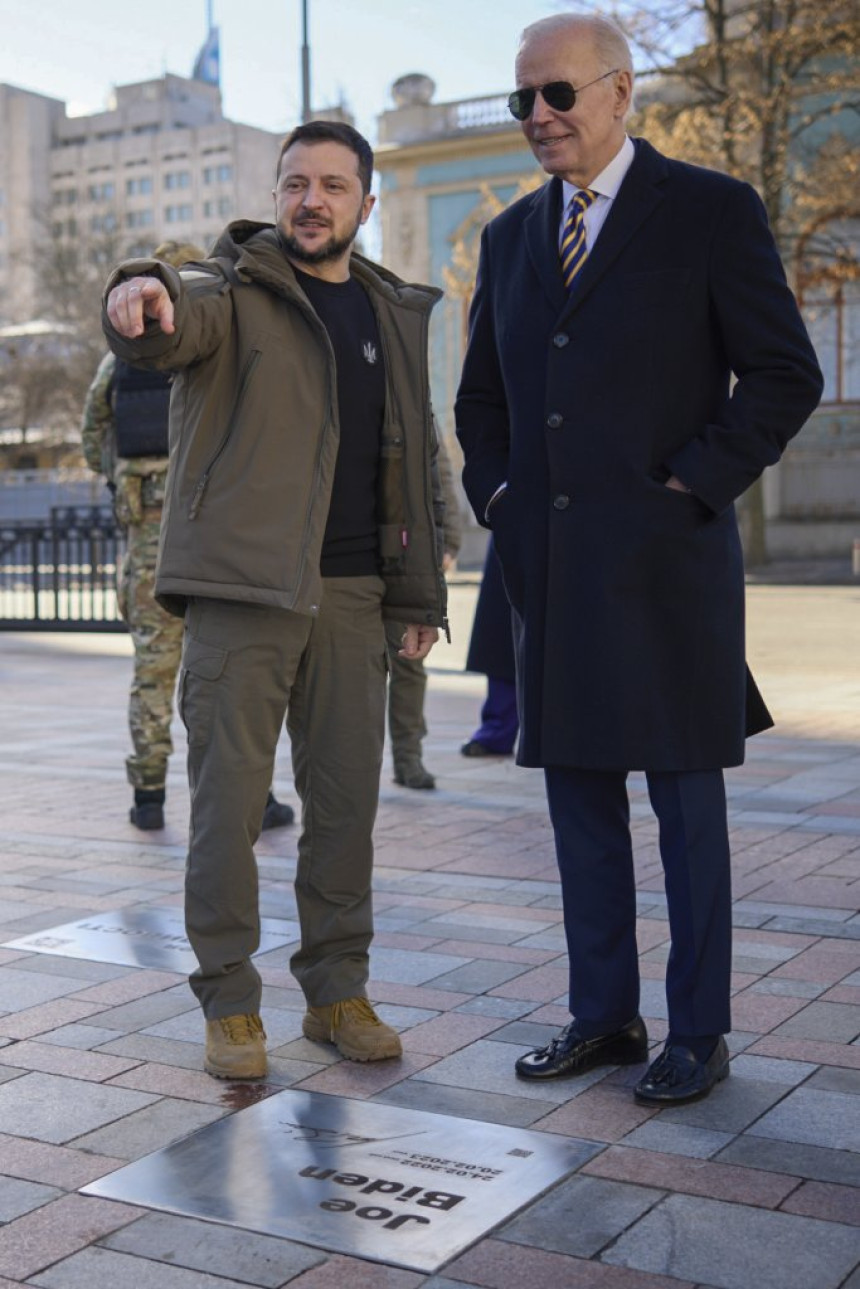 Moskva znala da Bajden dolazi u posjetu Kijevu