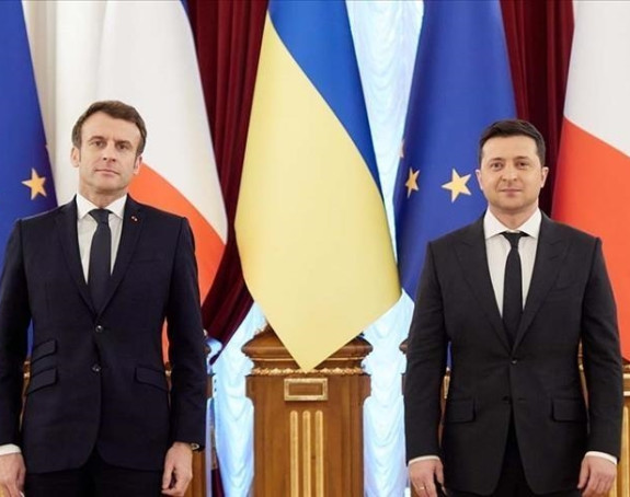 Makron i Zelenski razgovarali o mirovnom predlogu u 10 tačaka