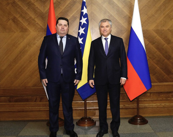 Stevandić ruskom kolegi: Našu posjetu Rusiji pratili pritisci zemalja EU i SAD