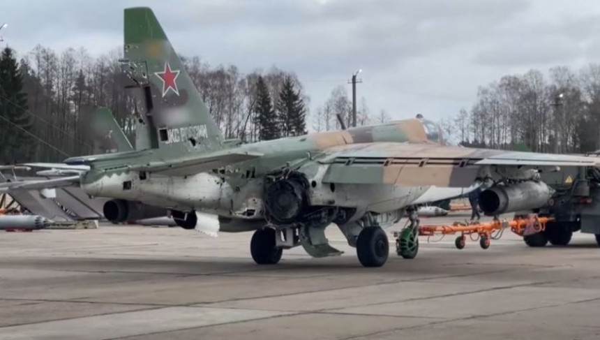 Srušio se ruski vojni avion Suhoj, pilot poginuo