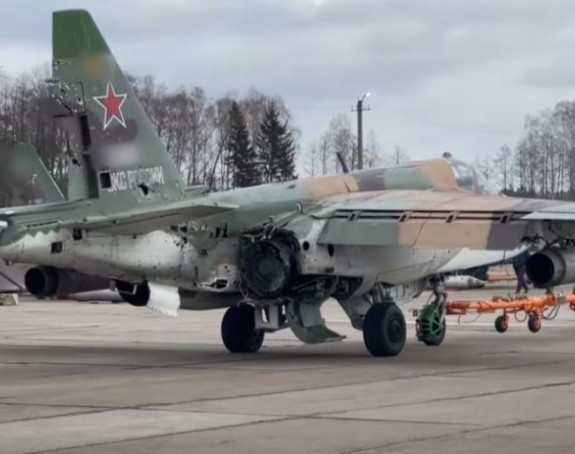 Srušio se ruski vojni avion Suhoj, pilot poginuo