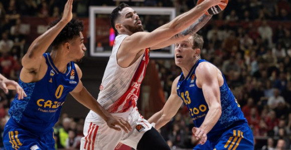 Košarkaši Zvezde od "plus 12" do teškog poraza od Albe