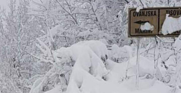 Snijeg krajem februara iznenadio nadležne službe