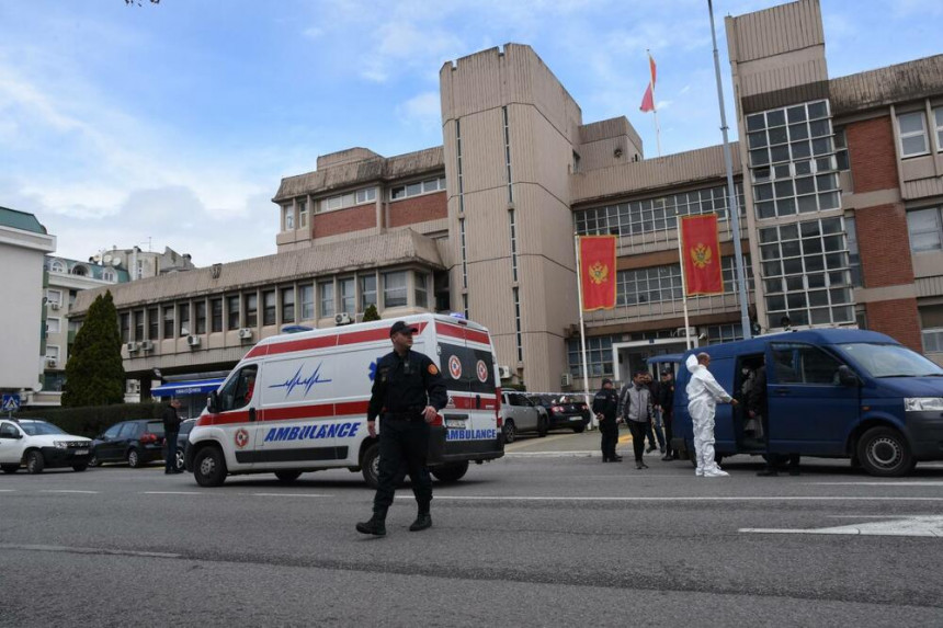 Podgorica: Raznio se bombom u sudu - više povrijeđenih