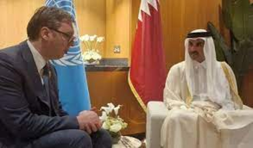 Vučić sa katarskim emirom o saradnji i investicijama
