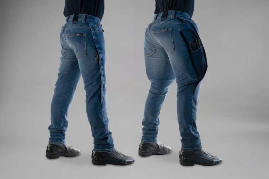 Napravljene prve farmerke za motocikliste sa vazdušnim jastucima!