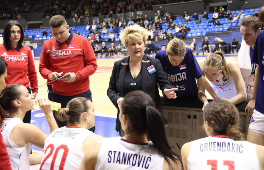 Košarkašice Srbije u prvom šeširu na žrebu za EP