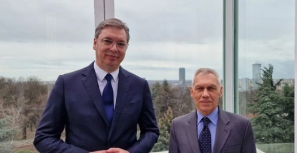 Vučić sa Bocan Harčenkom o situaciji na KiM