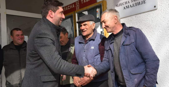 Petrović obišao Amajlije: "Grad je ispunio obećanje"