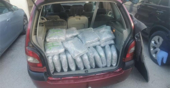 Код Црногорца пронађено 55 килограна дроге