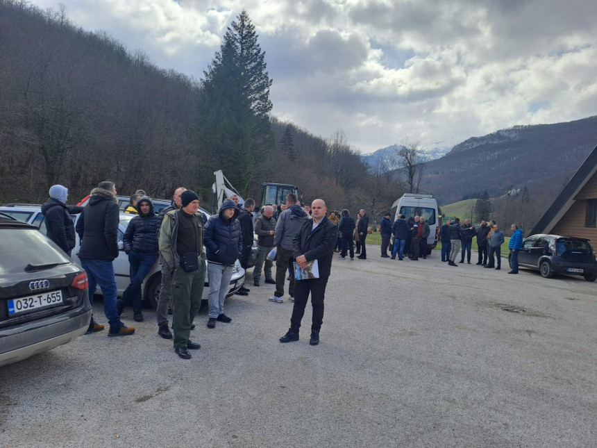 Štrajkovali radnici Nacionalnog parka "Sutjeska"