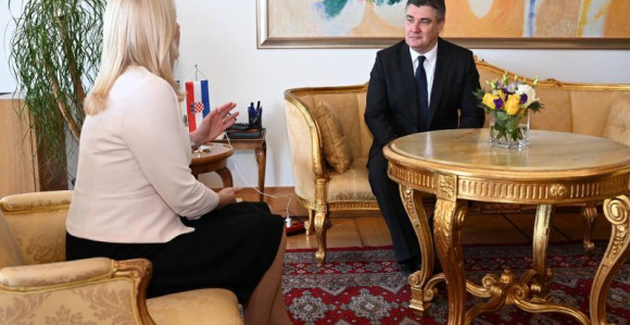 Cvijanovićeva kod Milanovića: Dejton je temelj i zaštita!