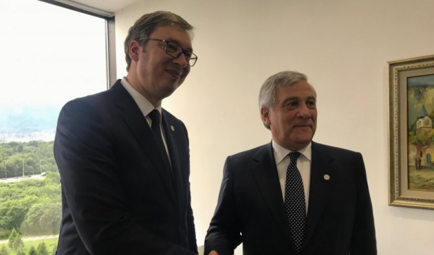 Šef diplomatije Italije u Beogradu, susret sa Vučićem