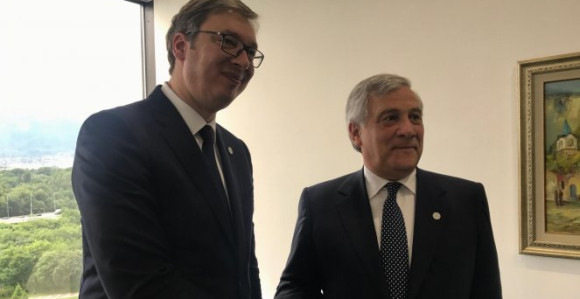 Šef diplomatije Italije u Beogradu, susret sa Vučićem