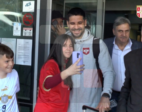 Fudbaleri Srbije stigli u Podgoricu na meč sa C. Gorom