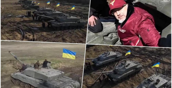 Britanski tenkovi stigli u Ukrajinu, vozao se ministar