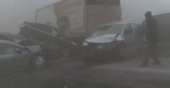 Kod Subotice lančani sudar, ima povrijeđenih