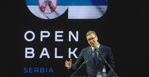 Sastanak Vučića, Rame i Kovačevskog na jezeru Garda