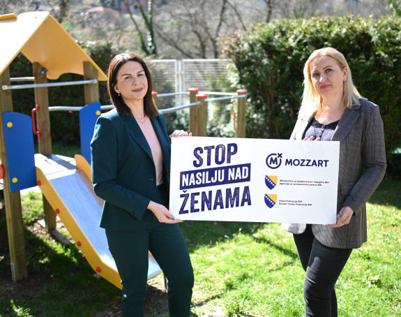 Za dječije osmijehe: Mozzart opremio igralište Sigurne kuće u Banjaluci