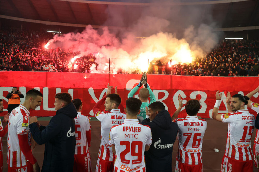 Crvena zvezda kažnjena, nema publike na stadionu