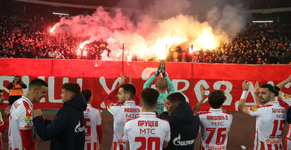 Crvena zvezda kažnjena, nema publike na stadionu