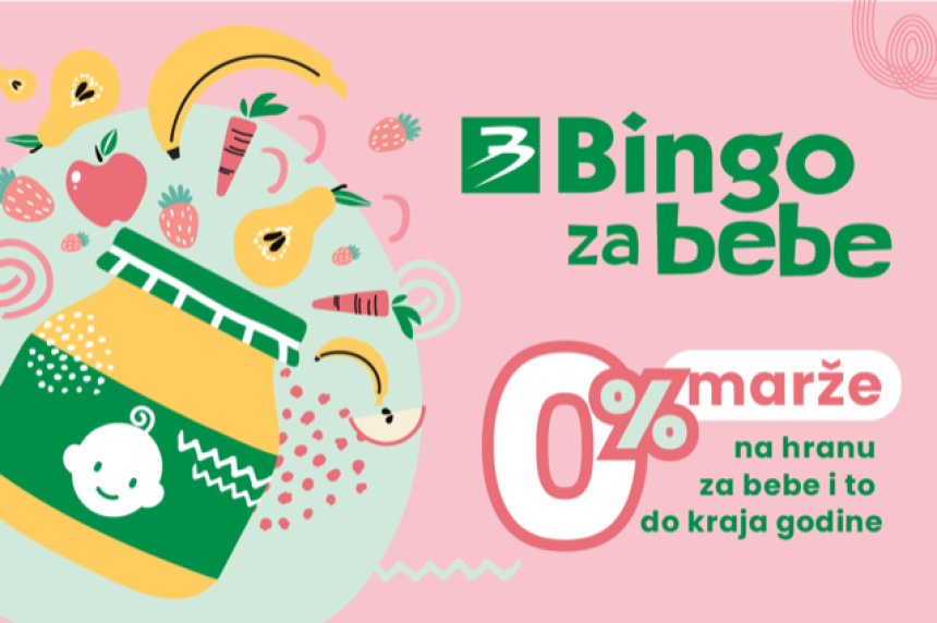 „Bingo za bebe“ – hrana za bebe za 0% marže