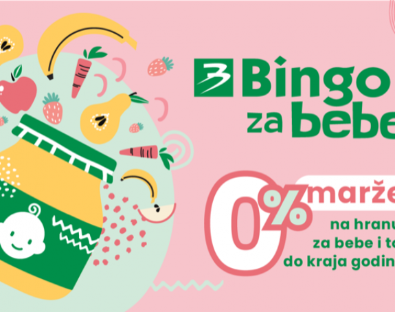 „Bingo za bebe“ – hrana za bebe za 0% marže
