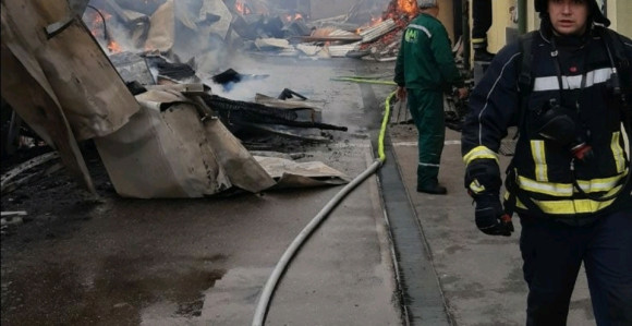 Novi detalji požara: Izgorjele četiri proizvodne hale (VIDEO)