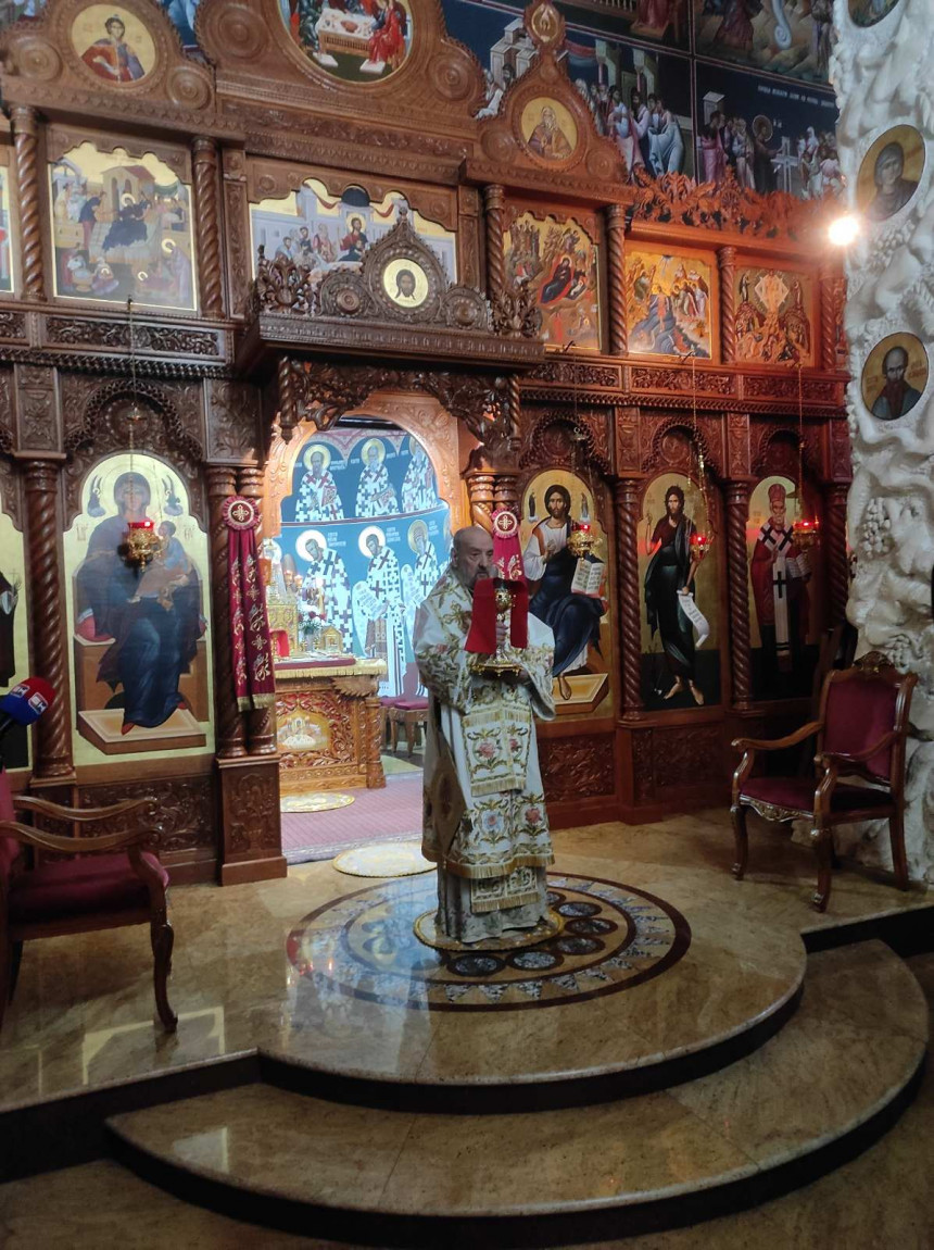 У манастиру Свете Петке у Бијељини служена литургија