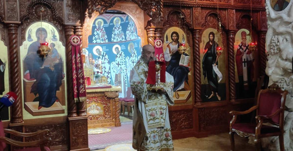 У манастиру Свете Петке у Бијељини служена литургија
