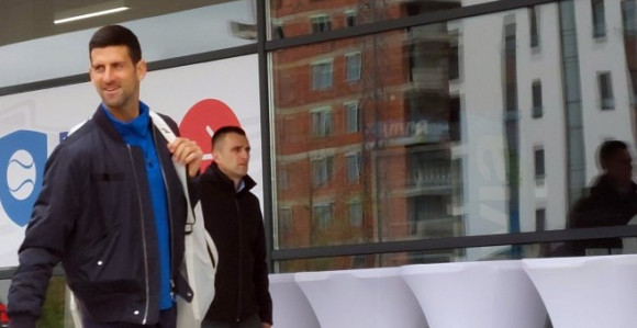 Đoković stigao u teniski kompleks u Banjaluci 