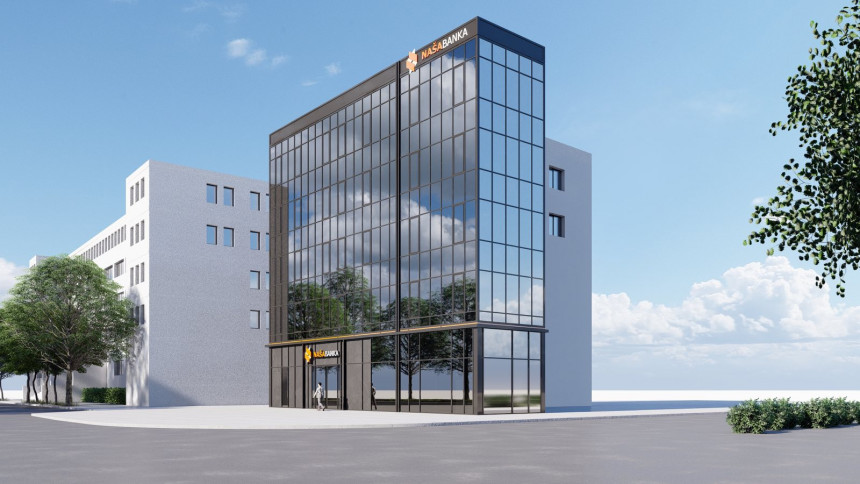 Погледајте како ће изгледати нова пословна зграда "Наше Банке а.д." у Бијељини