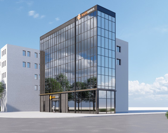Погледајте како ће изгледати нова пословна зграда "Наше Банке а.д." у Бијељини