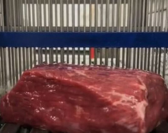 Snimak prikazao kako se pumpa meso vodom