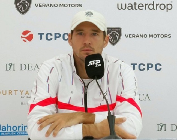 Lajović poručio: Uživaću u meču protiv Novaka 