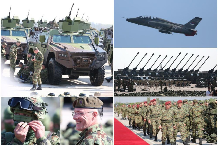 Vojni spektakl: Prikaz sposobnosti Vojske Srbije