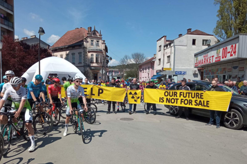Snažna poruka: Una je život, stop nuklearnom otpadu
