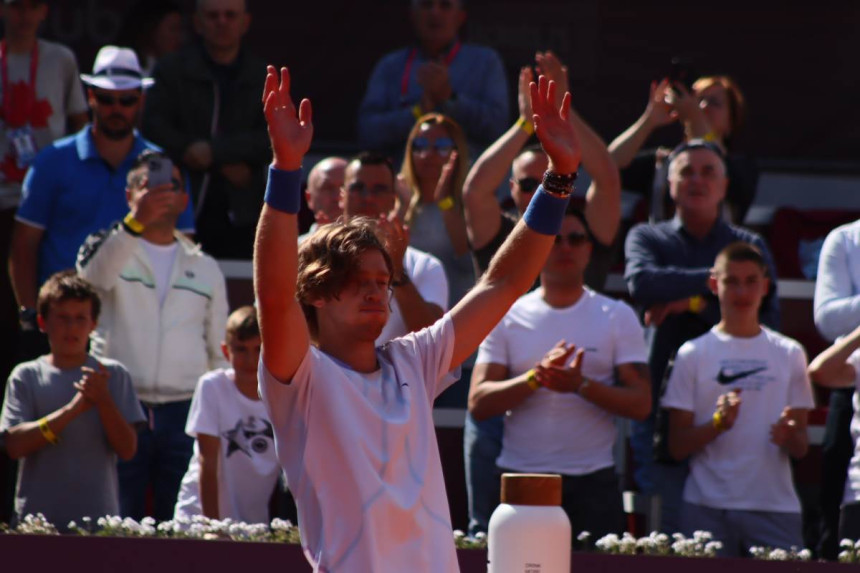 Rus Andrej Rubljov prvi je finalista Srpska opena