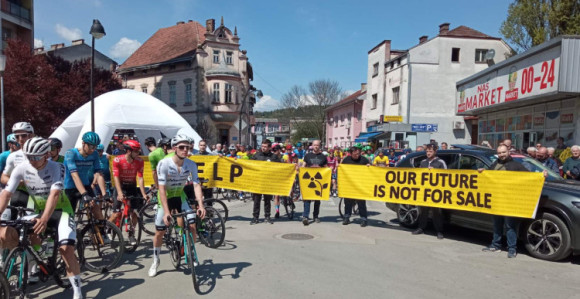 Snažna poruka: Una je život, stop nuklearnom otpadu