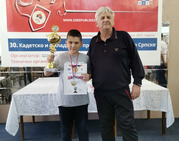 Đorđe Lukić 5. put kadetski šampion Srpske u šahu