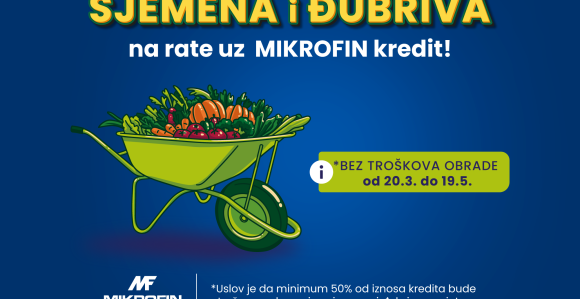 Mikrofin i ove godine kreirao inovativna kreditna rješenja za uspješnu poljoprivredu u BiH
