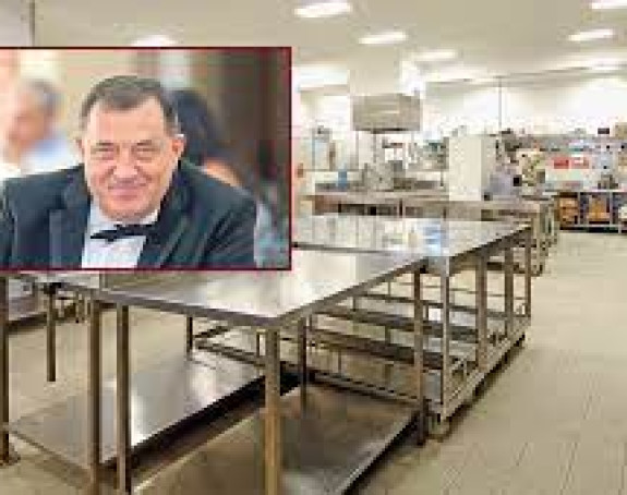 150.000 KM za nove uređaje za Dodikov restoran u Palati