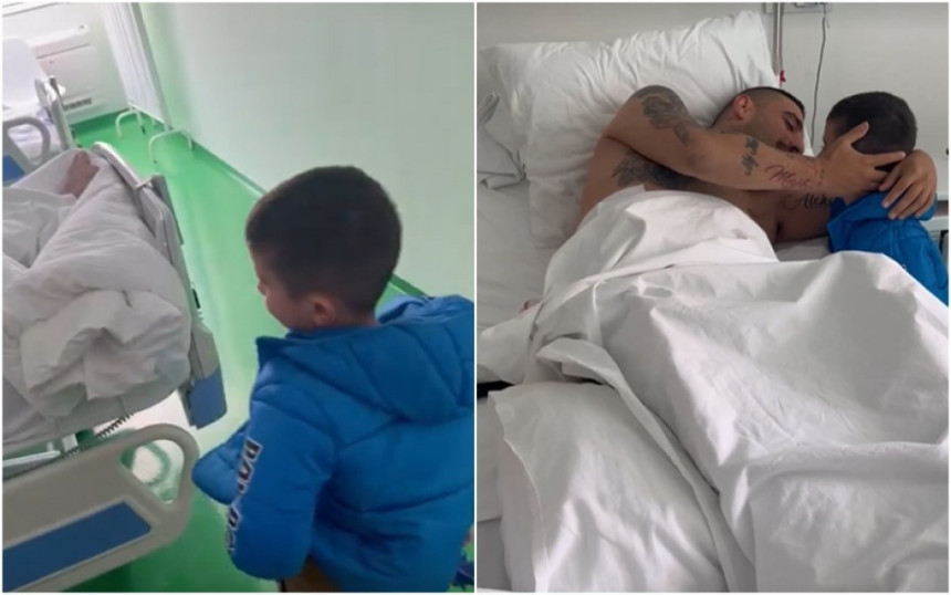 Katarina dovela Darku Laziću sina u posjetu